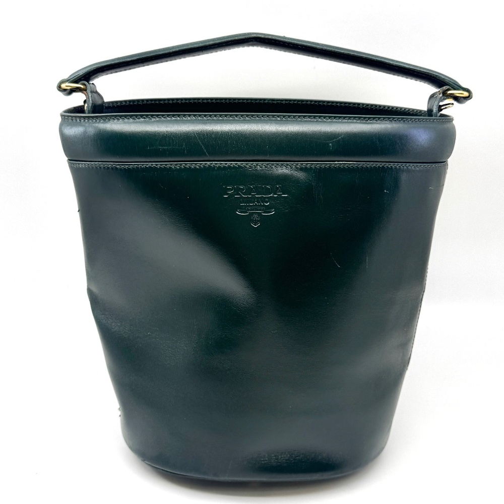 Authentic Prada Green color Handbag